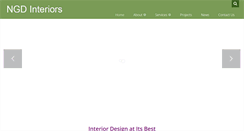 Desktop Screenshot of ngdinteriors.com